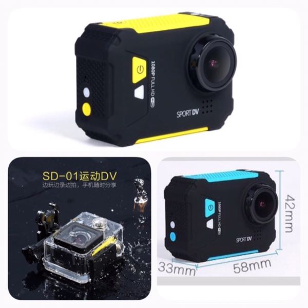 Original Remax SD-01 1080P H.264 FHD Car Mini Wifi Sports DV Video Camera1