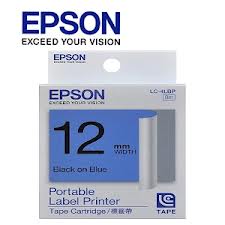 Epson LC-4LBP Labelworks Tape Cartridge	1