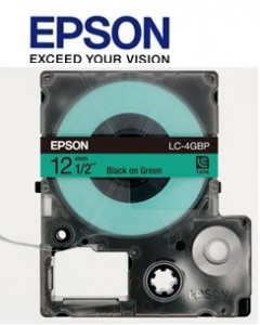 Epson LC-4GBP Labelworks Tape Cartridge	1