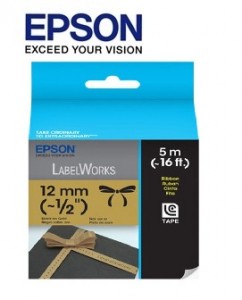 Epson LC-4KBK Labelworks Tape Cartridge	1