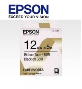 Epson LC-4KBM Labelworks Tape Cartridge	1