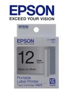 Epson LC-4SBM Labelworks Tape Cartridge	1