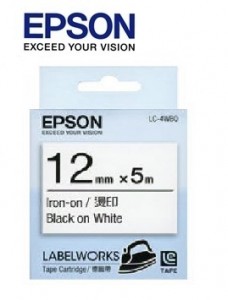 Epson LC-4WBQ Labelworks Tape Cartridge	1