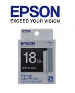 Epson LC-5BWV Labelworks Tape Cartridge	1