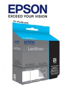 Epson LC-5PBQ Labelworks Tape Cartridge	1