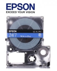 Epson LC-6LWV Labelworks Tape Cartridge	1