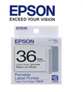 Epson LC-7WBC Labelworks Tape Cartridge	1