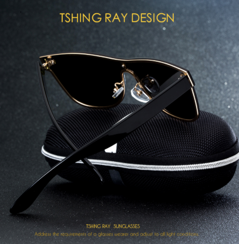 TSHING RAY Rimless Driving Sunglasses2