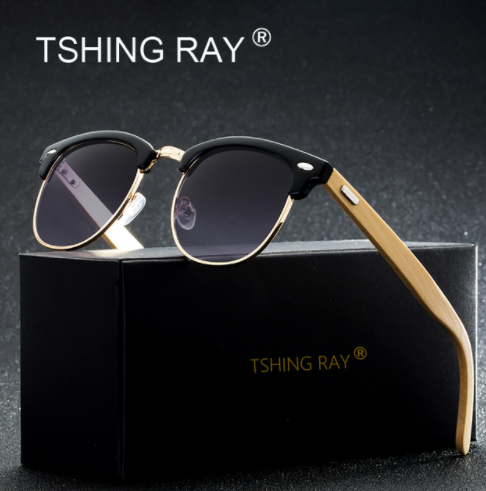 TSHING RAY Classic Half Frame Sunglasses1