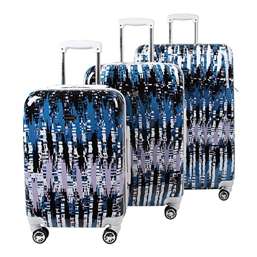 BOBB Luggage 3 Piece 20" 24" 28" Hard Case Suitcase Set With Spinner Wheels1