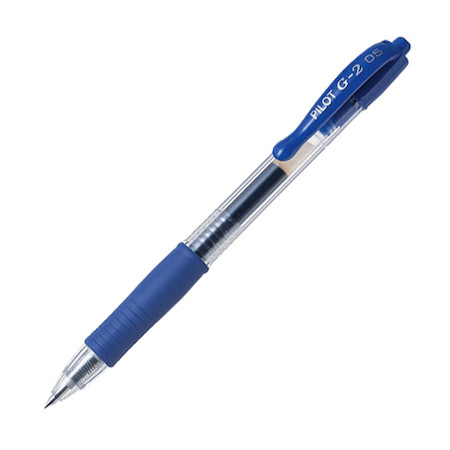 Pilot G2 Blue Gel Pen 0.5mm1