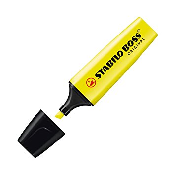 Stabilo Boss Yellow Highlighter 1pc1