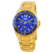 Gold Tone Case & Bracelet Watch1