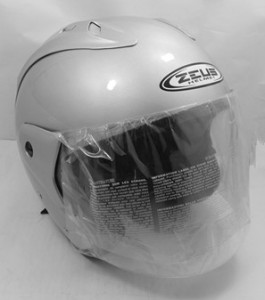 ZEUS HELMET SILVER2